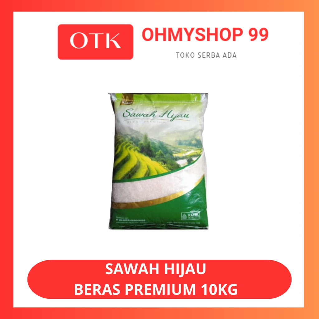 Beras Wilmar Sawah Hijau Beras Premium 10kg