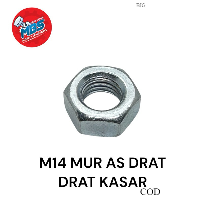 NUTS MUR M14 DRAT KASAR MUR AS DRAT METRAN MUR KASAR COD