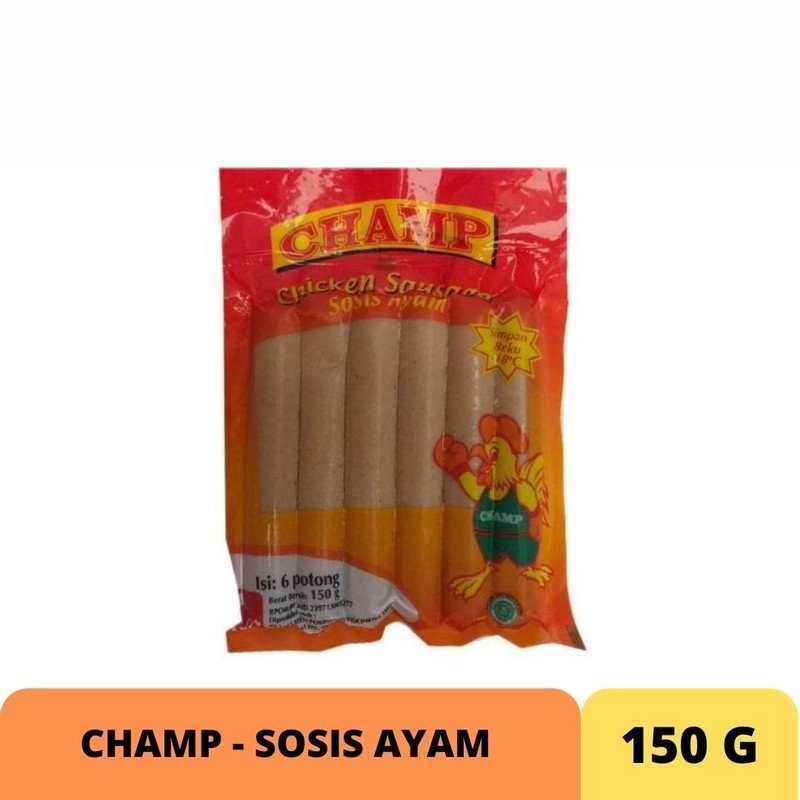 

Sosis Ayam Champ Isi 2-6-15 Pcs