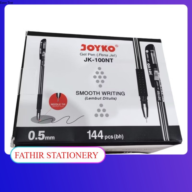 

GROSIR PULPEN GEL JOYKO-JK 100NT - ISI 12 Pack / 144 PCS
