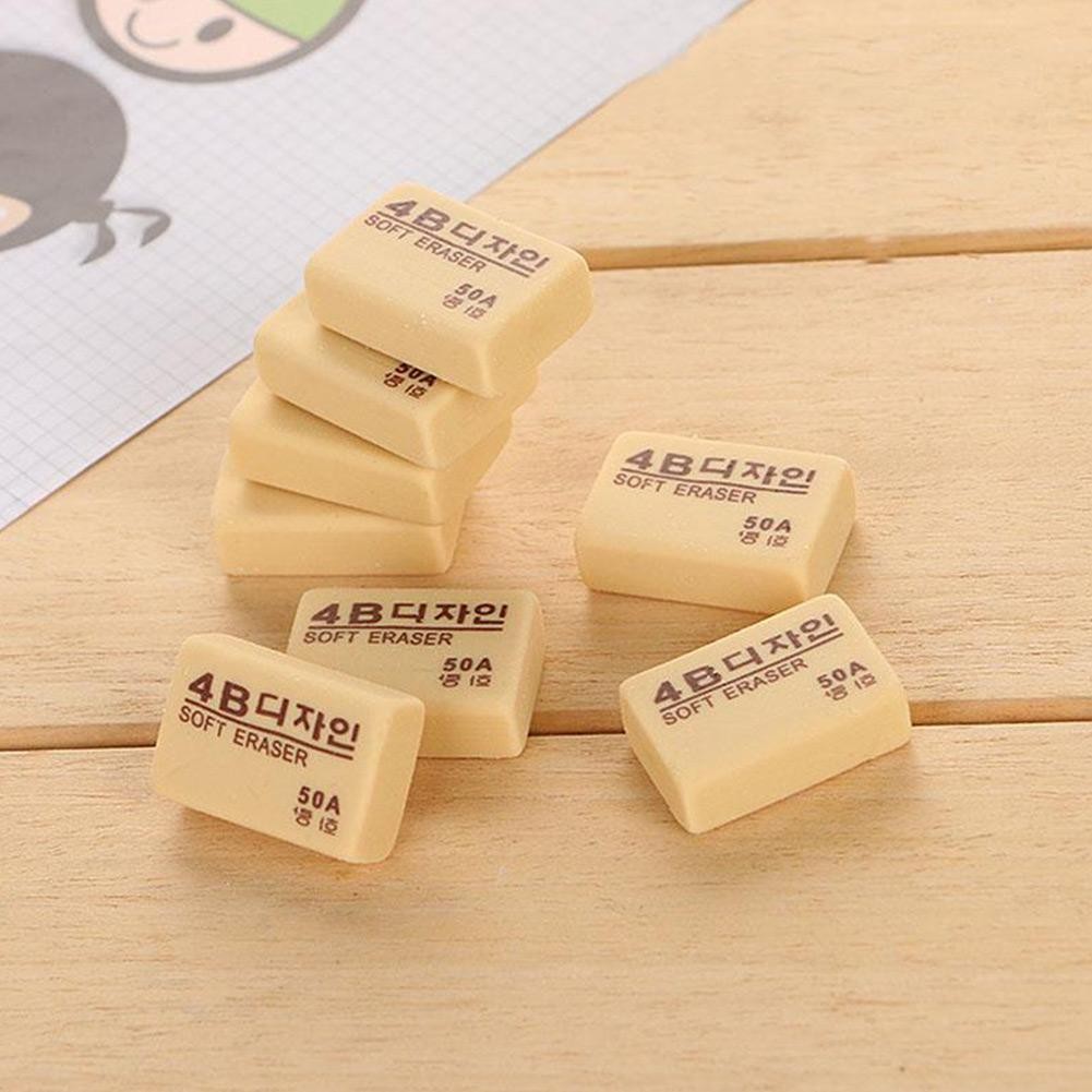 

NEW High-end Rubber 4B Erasers Graphite Pencil Eraser For Kids Student Drawing Writing Office School Art Supplies Exam Correctio