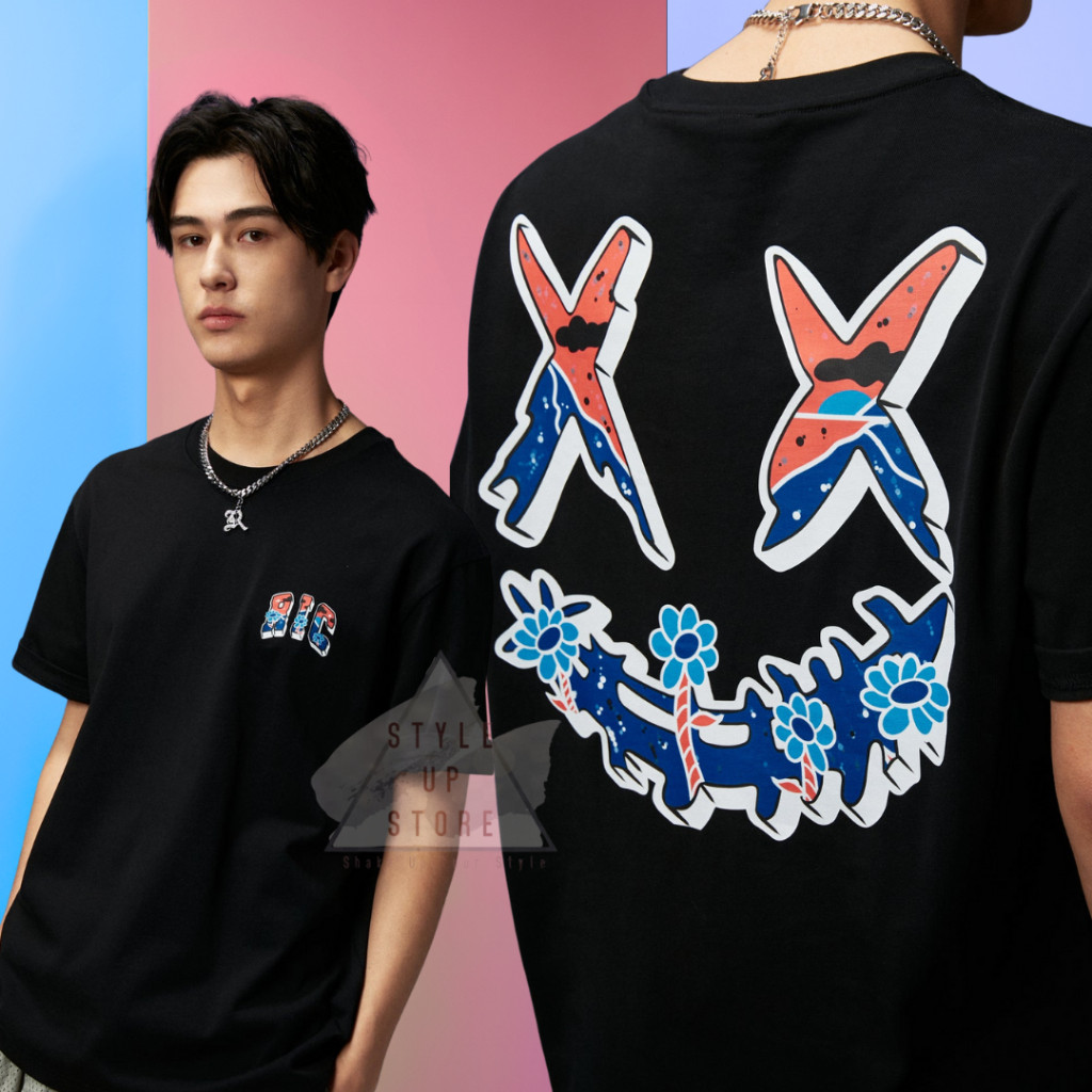 (HOT） [ STYLEUPSTORE ] RIC Ricky Is Clown Tshirt Oversize - Kaos View