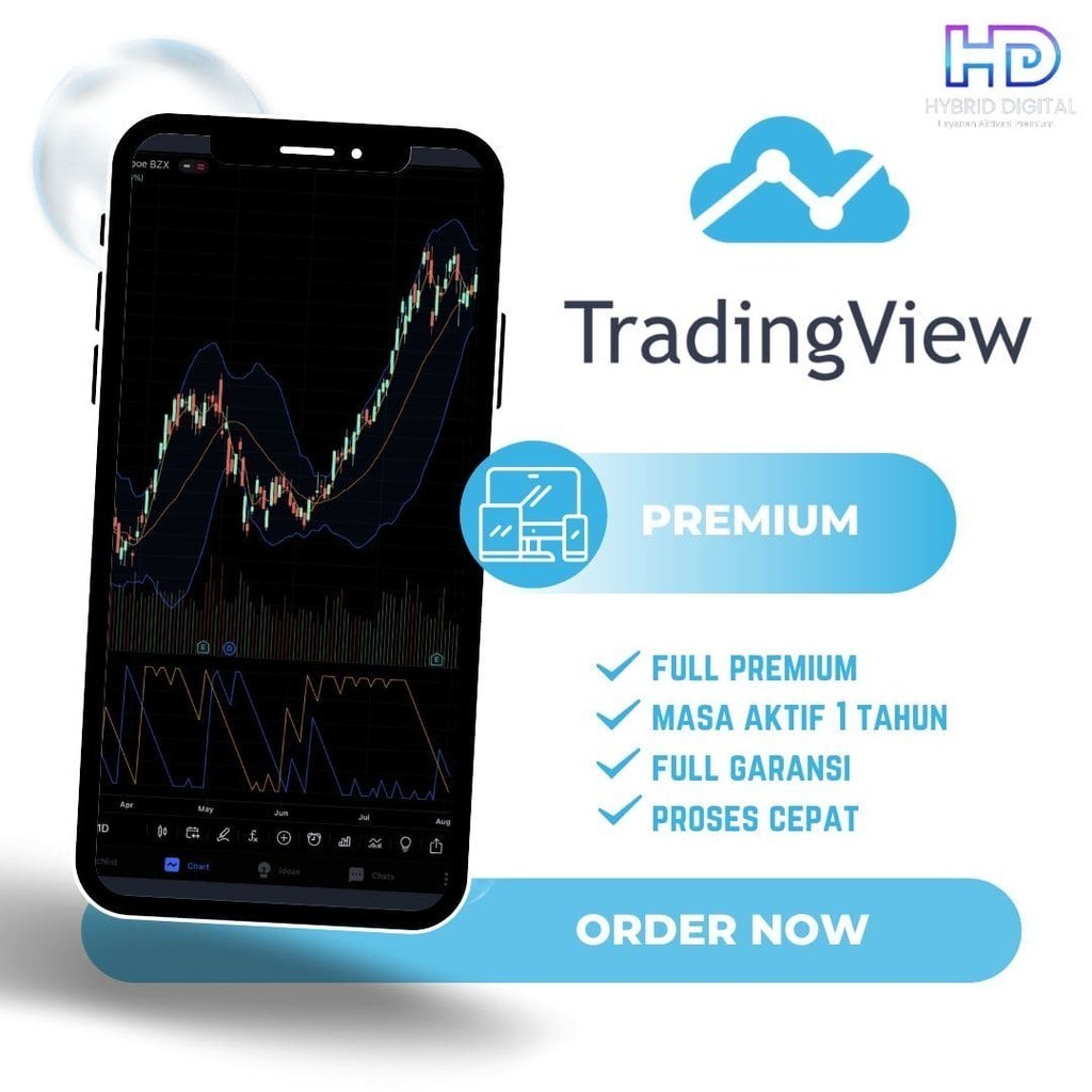 TradingView Premium Original 1 Tahun (Private Akun) Bergaransi