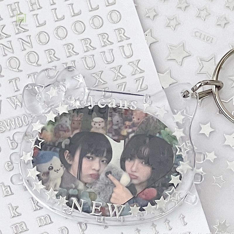 

Stiker Dekoratif Mini Perak Gaya Ins Bahan Scrapbook Stiker Gantungan Kunci Stiker DIY