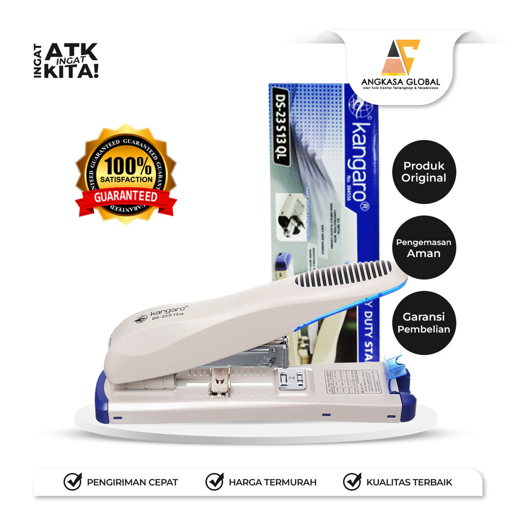 

KANGARO STAPLER JILID/ HEAVY DUTY STAPLER DS23S13QL (1PC)