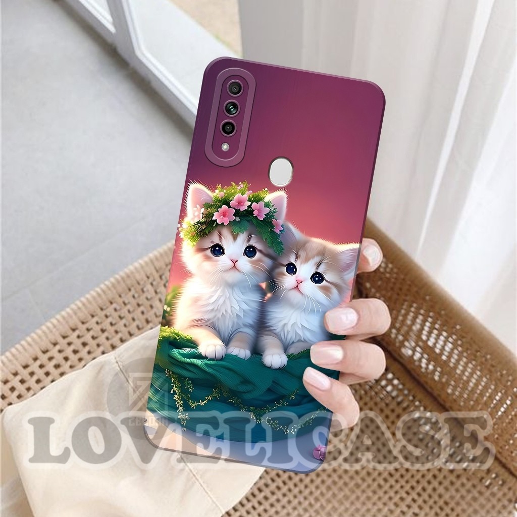 Case OPPO A31 Fashion Case Kucing Softcase OPPO A31 Silikon Pro Camera Casing OPPO A31 Kesing OPPO A