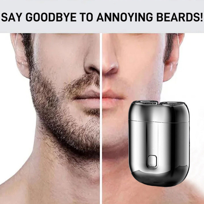 Cukur Portable Mini Shaver Alat Cukur Jenggot Elektrik Waterproof Cukur Elektrik Mini Pencukur Jengg