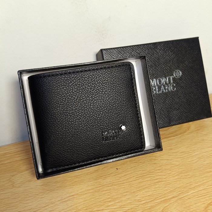 Dompet lipat bi-fold wallet Dompet kulit pria original import free box / dompet cowok branded