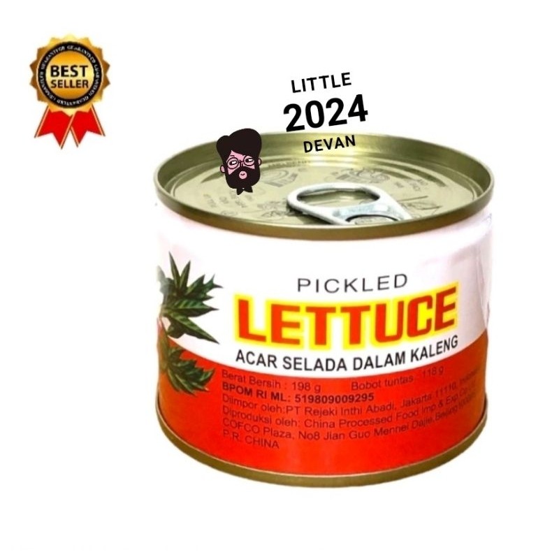 

NARCISSUS PICKLED LETTUCE / Acar Selada 198 gr