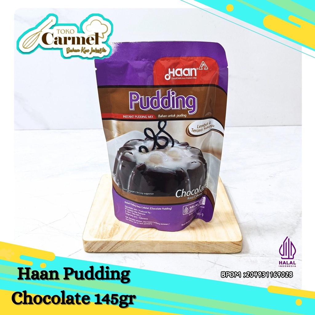 

Haan Puding Mix 145gr - Tepung Puding Instant