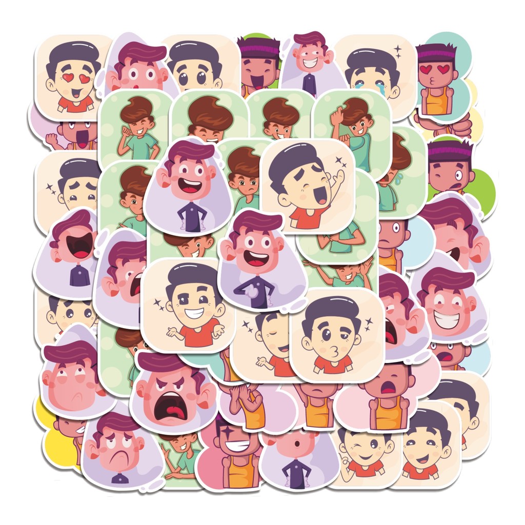 

COD 50 Pcs Stiker Cute Indian Boy Lucu Anti Air Untuk Dekorasi Notebook Sepeda Skateboard Handphone