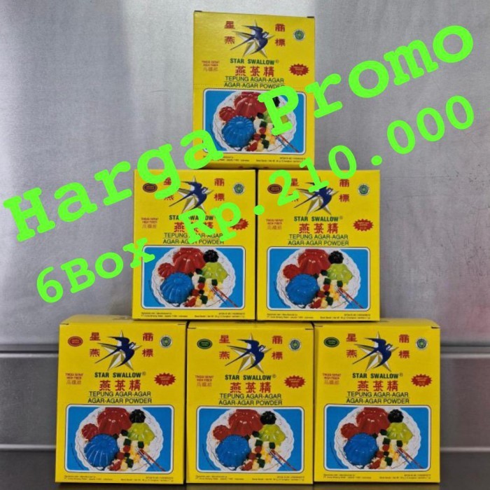 

STAR SWALLOW Agar-Agar Powder 7 gram