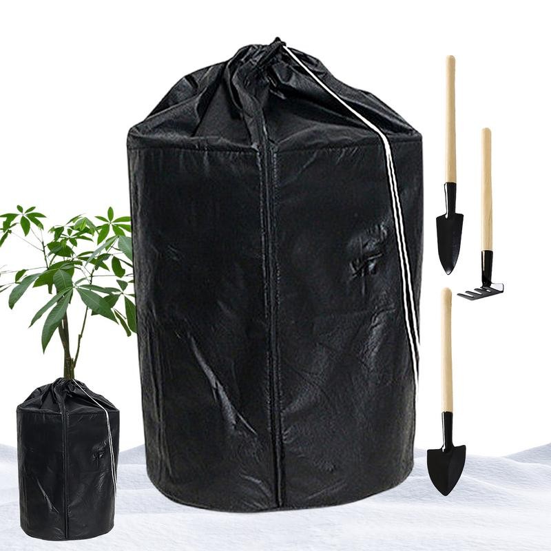 Plant Winter Protection Pot Outdoor Antifreeze Plant Protection Bag With 3 Small Garden Tools Plant 
