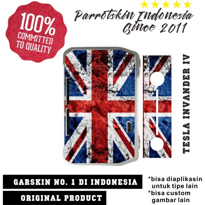 

Garskin Skin tesla Invander IV 4 England flag