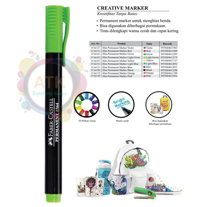 

Creative Marker Faber Castell Permanent 1564