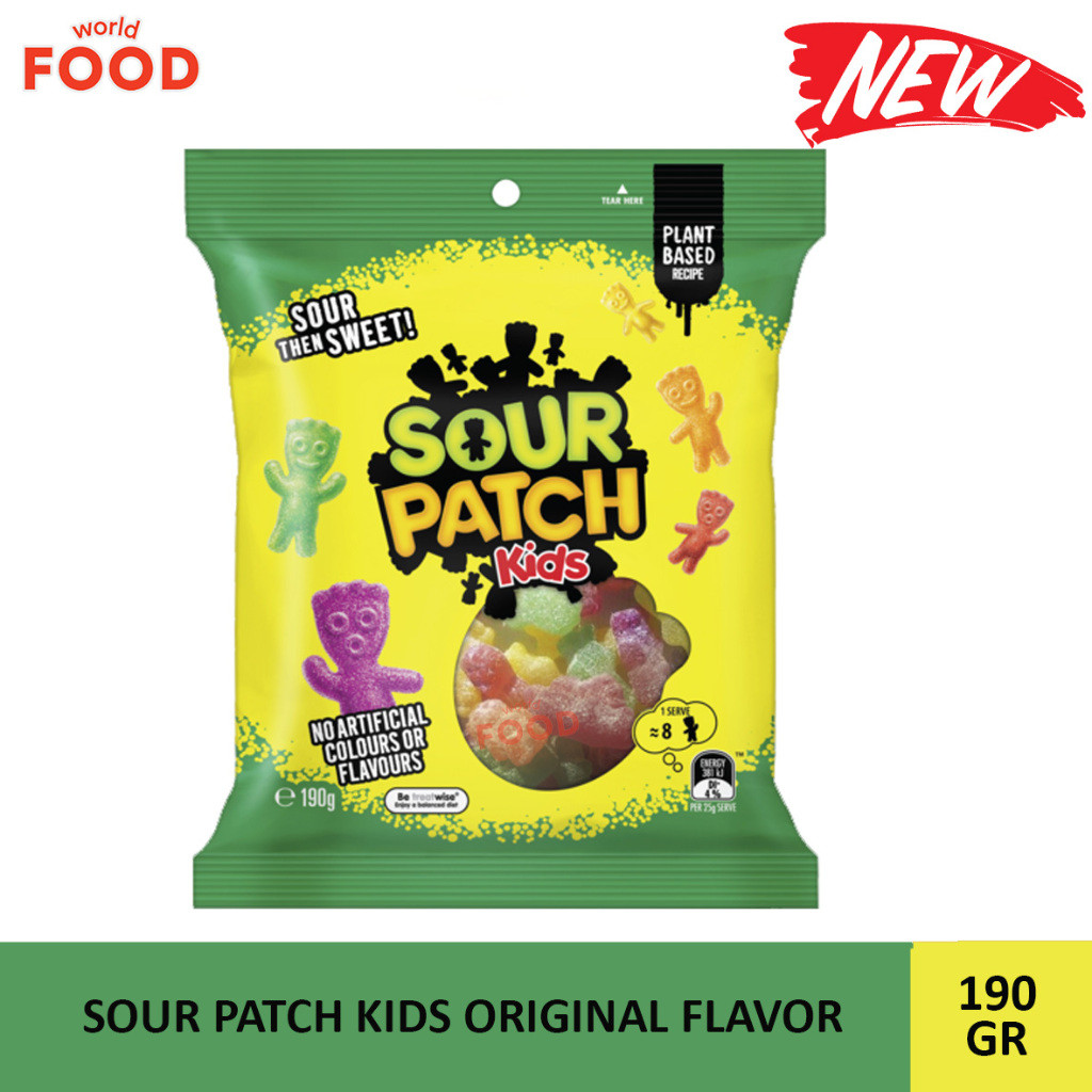 

SOUR PATCH KIDS ORIGINAL FLAVOR 190GR