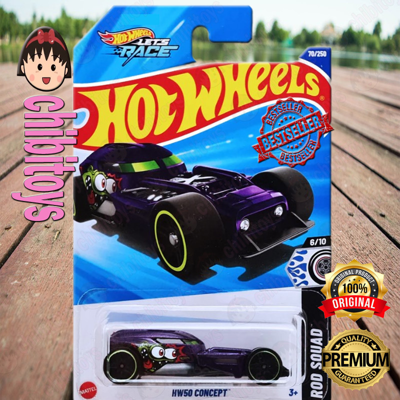 Hotwheels HW50 Concept Ungu Diecast Mobil Balap