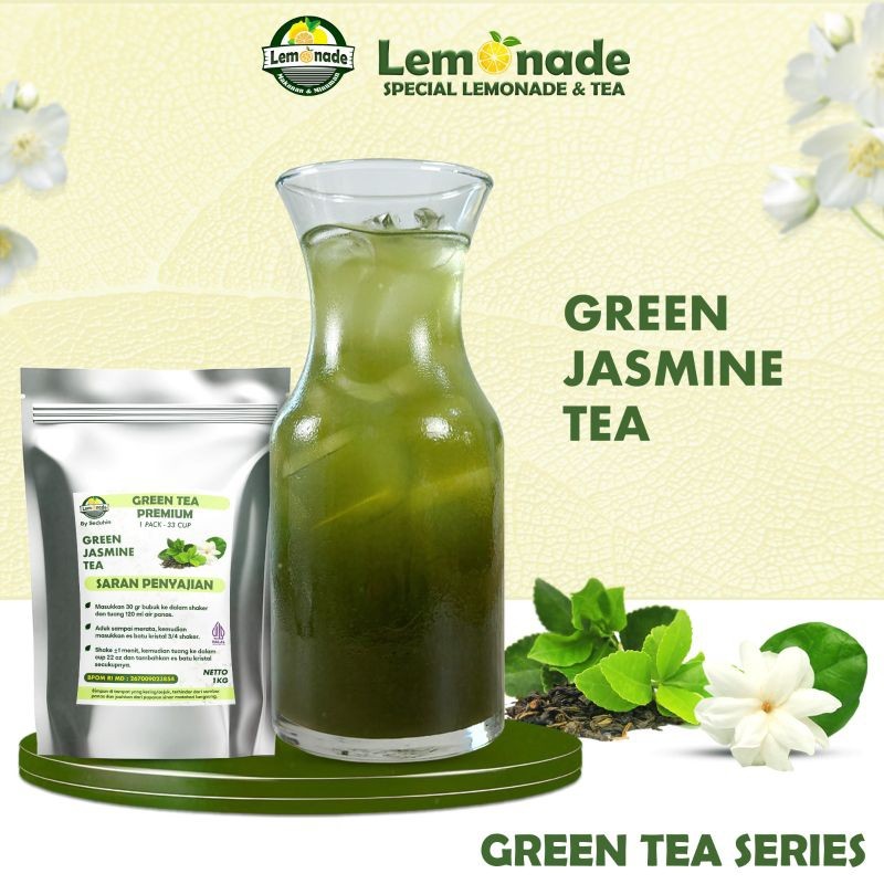 

Green Tea - Jasmine - Teh Hijau 1KG / Bubuk Minuman