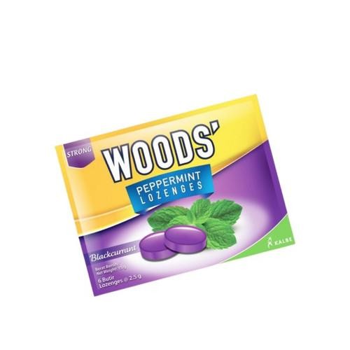 

PERMEN WOODS PEPPERMINT LOZENGES 6 WOOD CANDY PELEGA TENGGOROKAN - original (HEALTH_HUB)