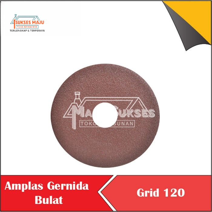 Amplas bulat mesin Ampelas grinda gerinda poles besi kayu grid 120