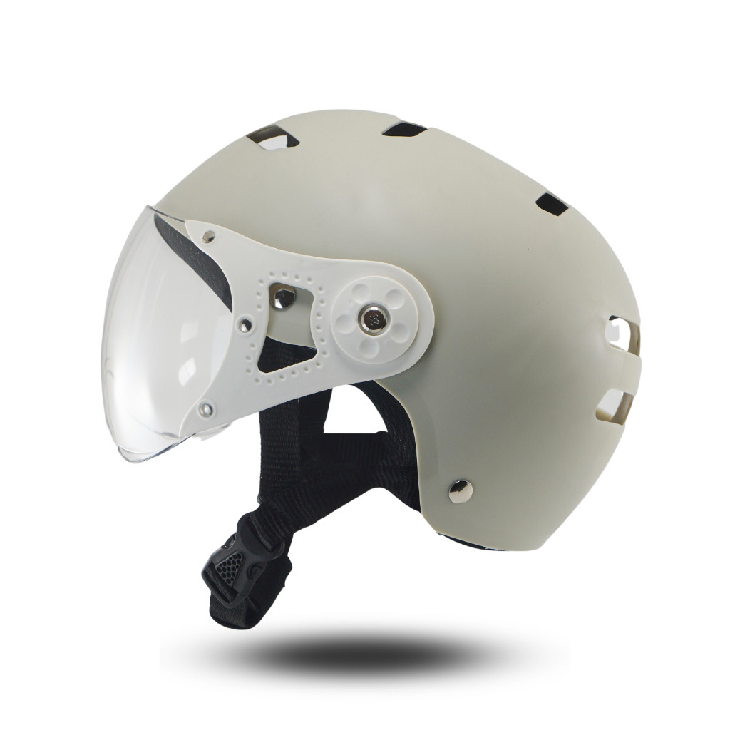 Helm Sepeda Motor Listrik SNI Kaca Pilot Pria Wanita Anak