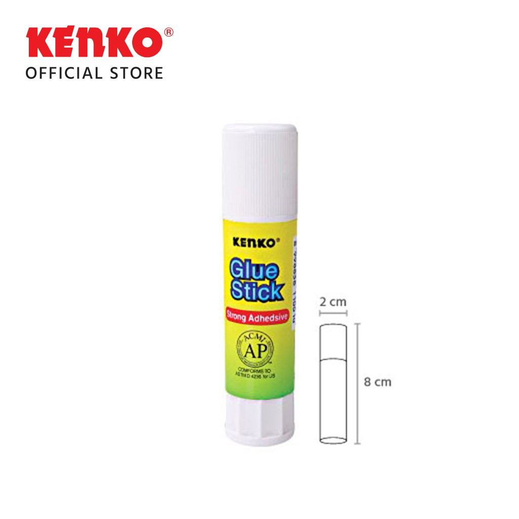

Glue Stick KENKO 8 gr Eceran / Lem Kertas Kenko 8g Ecer / Lem Batang Kenko 8 gram / Lem Stick Kenko