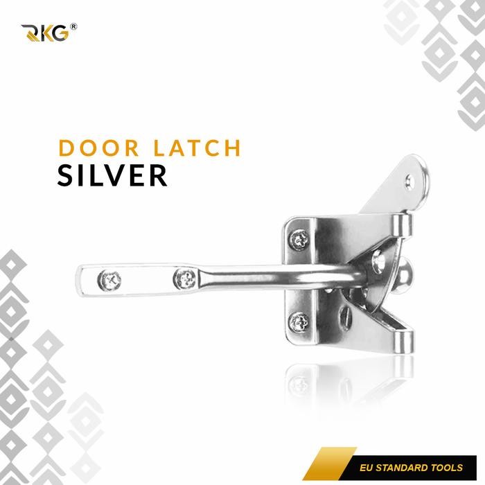 RKG Grendel Slot Kait Kunci Pintu Pagar Otomatis Fence Hinge Latch Door