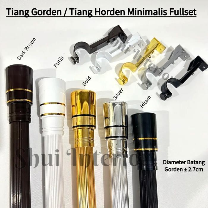 Rel Gorden Minimalis Mewah / Rel Gorden Minimalis Jumbo/Tiang Gorden