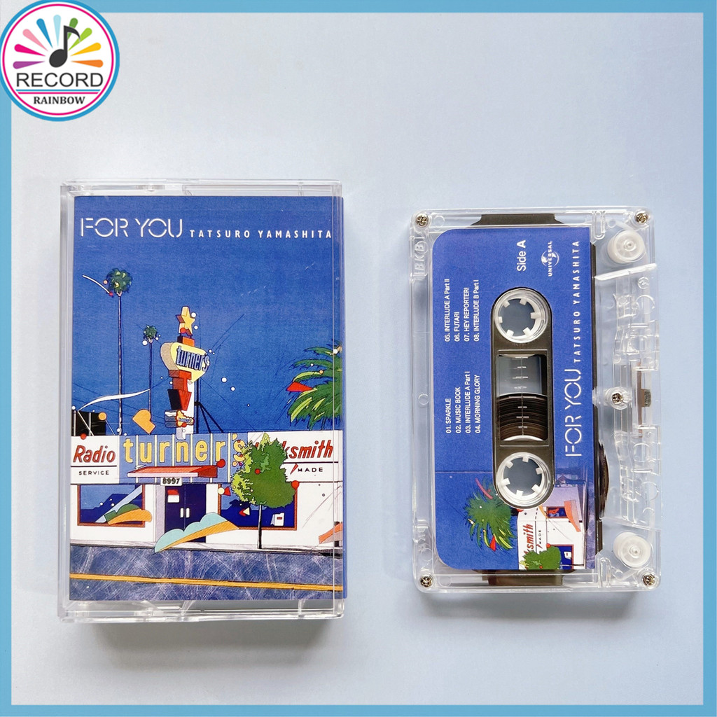 Kaset Pita Tatsuro Yamashita For you Citypop Cassette Tape [Tersegel] Terbaru