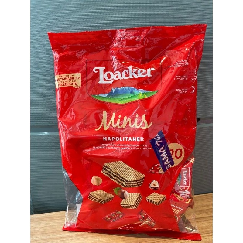 

NEW LOACKER MINIS VARIANT NAPOLITANER,CREM KAKAO PREMIUM