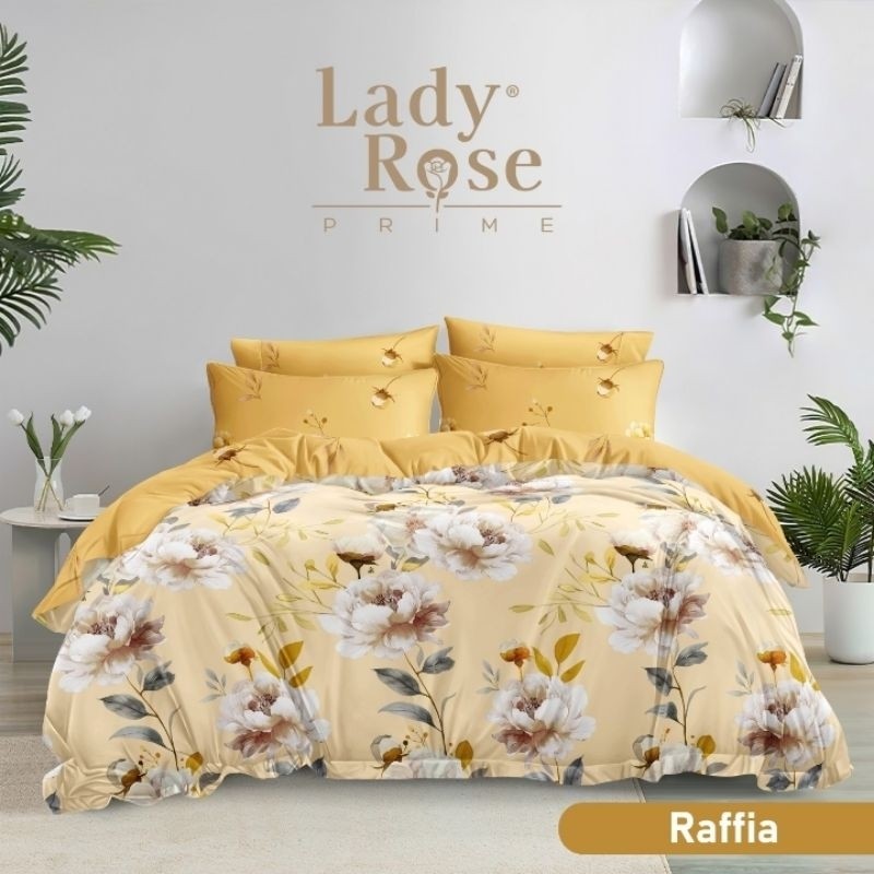 

Bed Cover Set Lady Rose Sprei Flat Uk 180x200 Tinggi 30cm