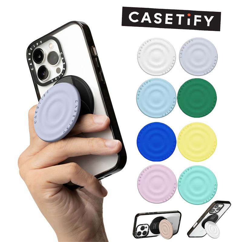Casetify Magnetic Fold Holder with Box for IPhone Universal Mobile Portable Fold Holder Liquid Rippl