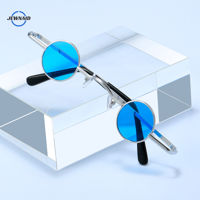 [JEW]Kacamata Anak-Anak Bingkai Kecil Kacamata Hitam Gaya Hip Hop Punk Vintage Pria Dan Wanita Kacam