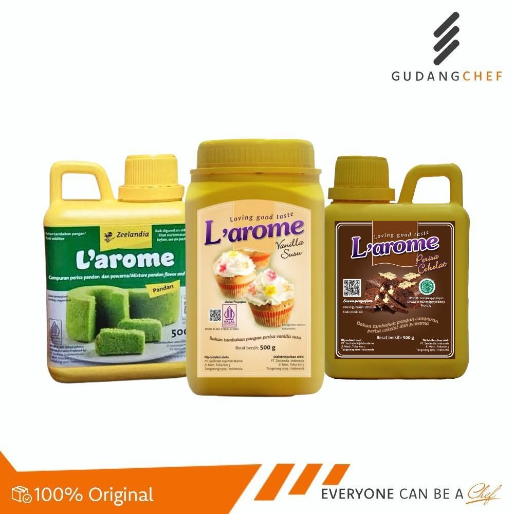 

Larome Vanilla Susu Bubuk 500gr - Aroma & Rasa Vanilla Premium