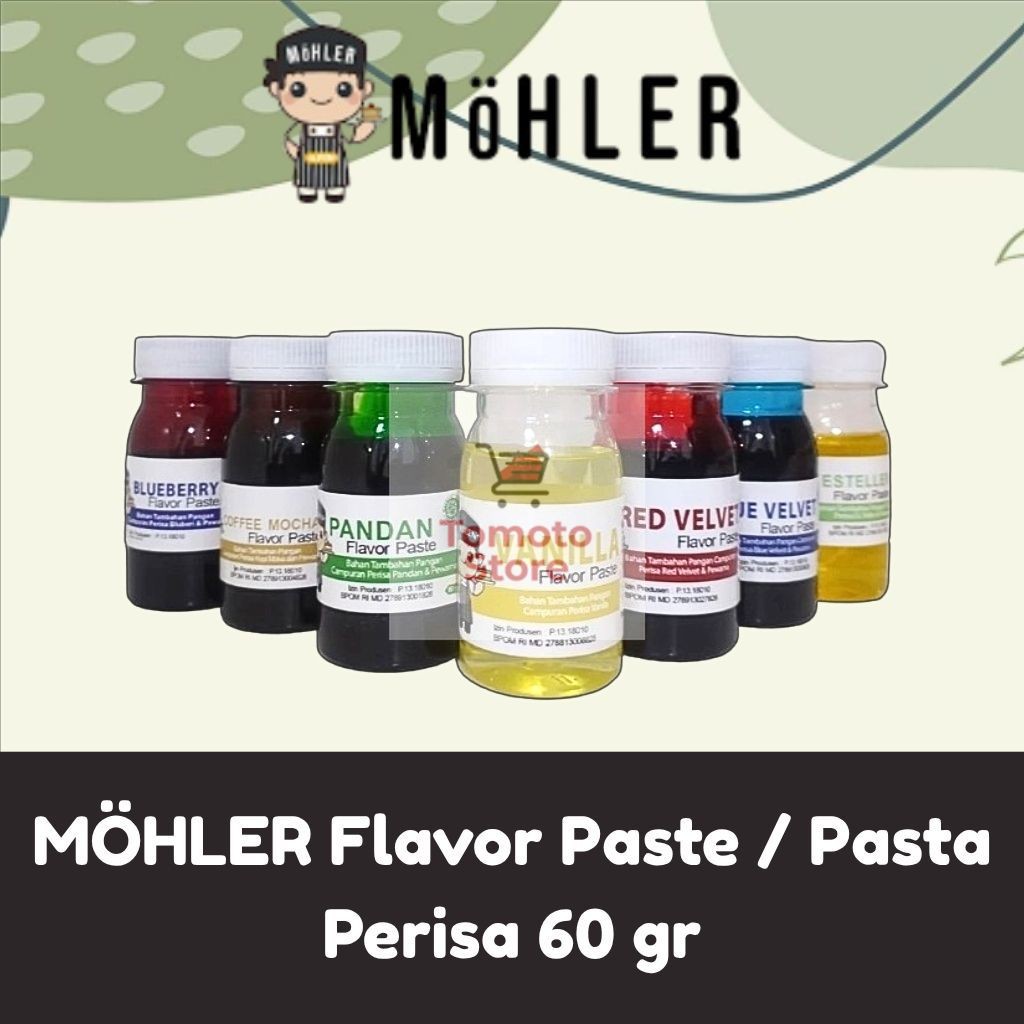 

✨ TOMOTOSTORE ✨ MÖHLER Flavor Paste / Pasta Perisa 100 gr