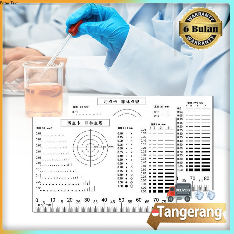 

Dot Point Gauge PET Stain Dot Gauge Transparent Film Stain Card