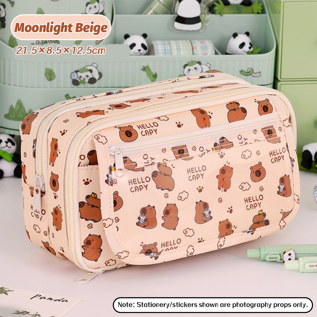 

Celana Pensil Kapibala Bernilai Tinggi Kapasitas Pensil Berkapasitas Besar Bungkus Nyeri Pensil Pasokan Kantor Sekolah