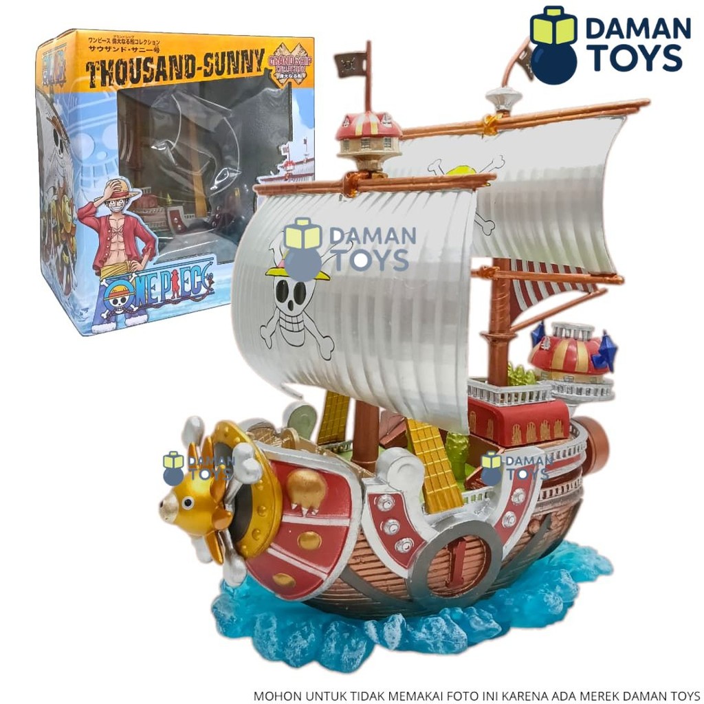 Action Figure One Piece Kapal Thousand Sunny Go Pajangan Koleksi