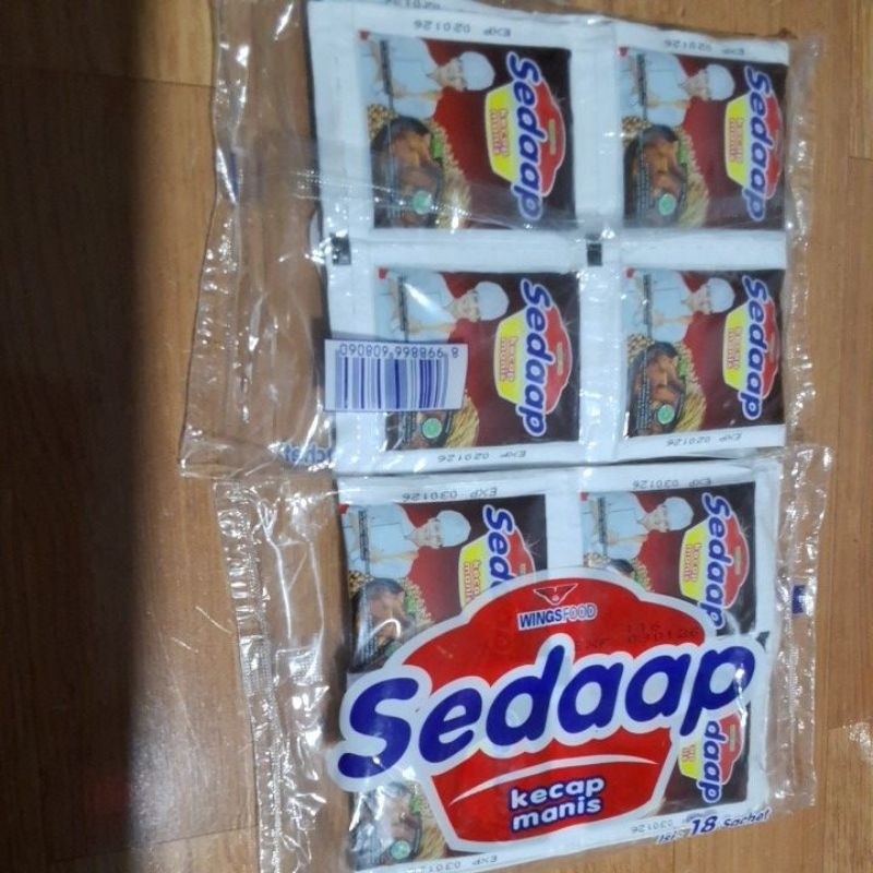 

Kecap manis Sedaap 18 sachet BY JJS