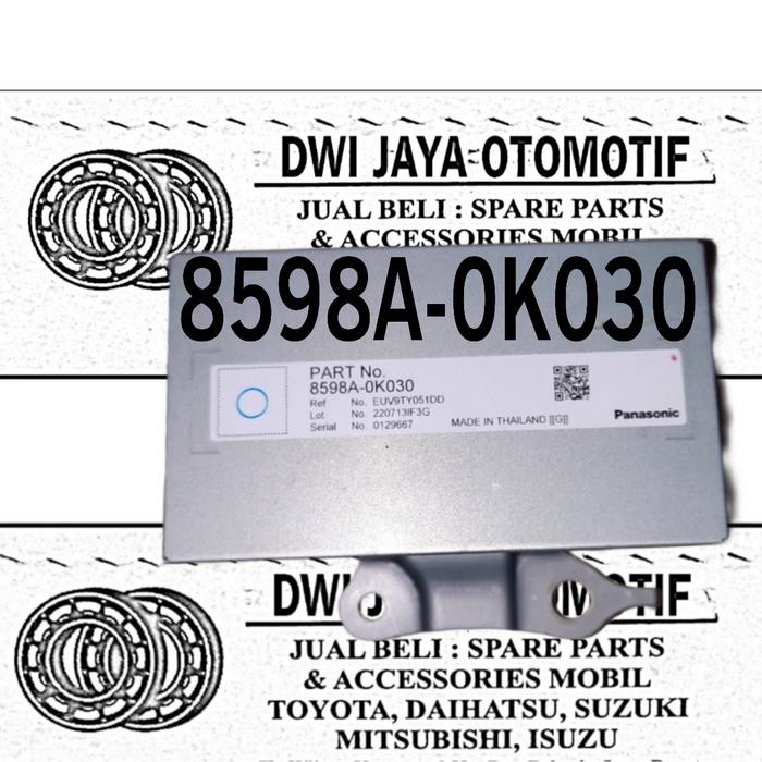 

battery door control modul central lock 8598A-0K030