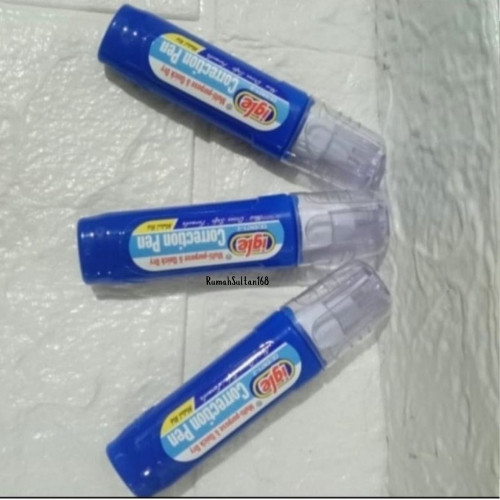 

Tipe-X Tip-Ex Tipex Cair Penghapus Cair Correction Fluid Cairan Koreksi Metal Tip Murah