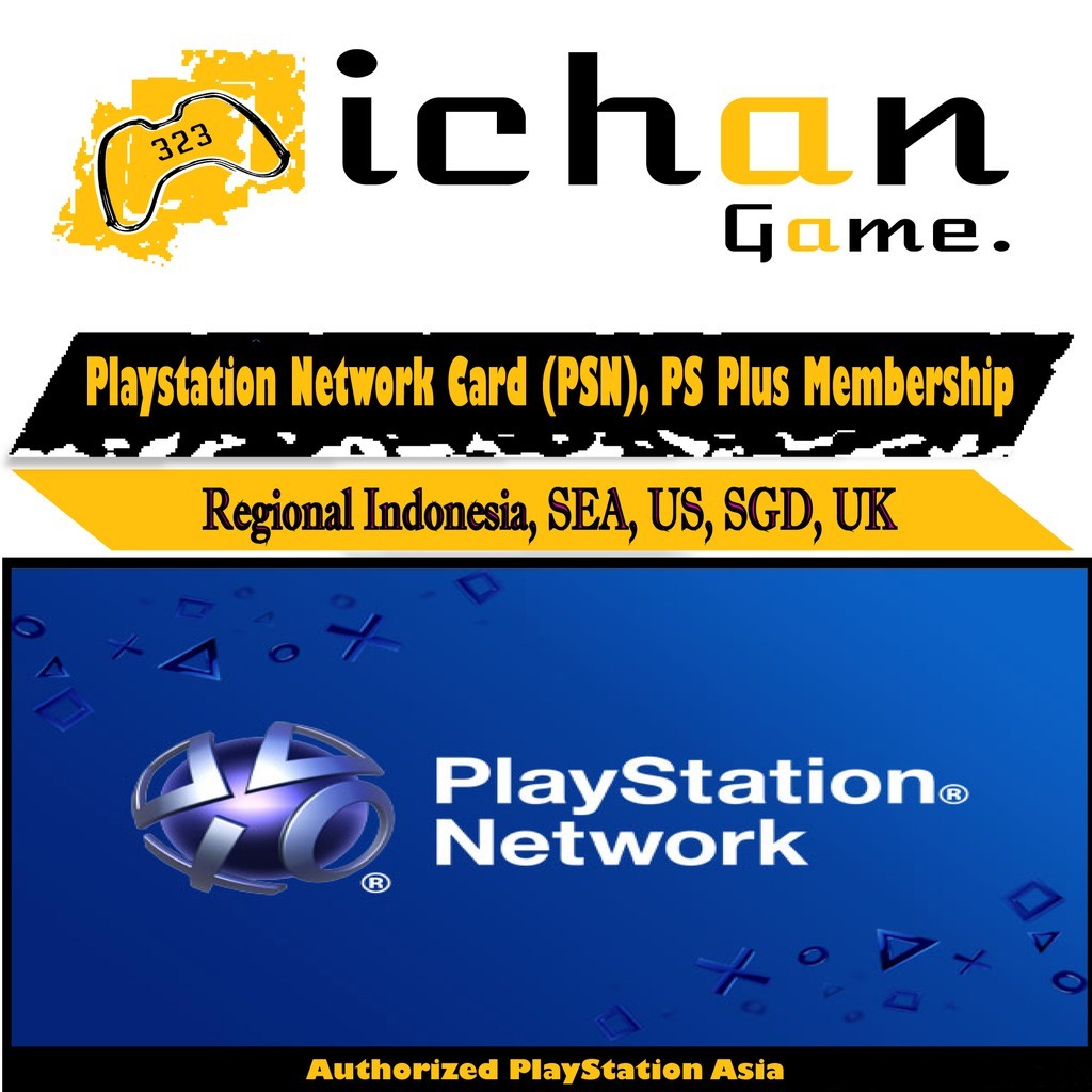 [PROSES 3 MENIT] PlayStation PSN 100-600 & PS Plus 1, 3, 12 Bulan Membership/ INDONESIA Plus REG 3/P