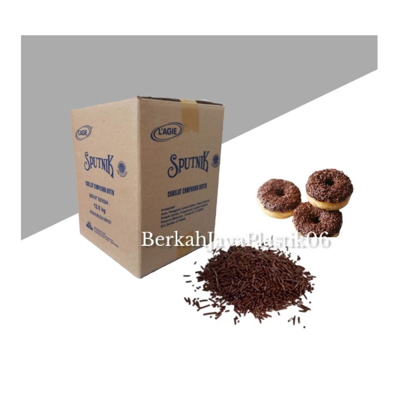 

Meses Sputnik Coklat L'AGIE (REPACK) berat 250 gram