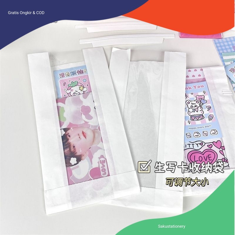 

(Min.order 5pcs)PAPERBAG JENDELA PACKAGING PUTIH