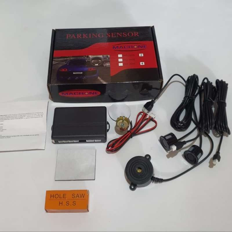 Sensor Parkir 2 titik display Macrone