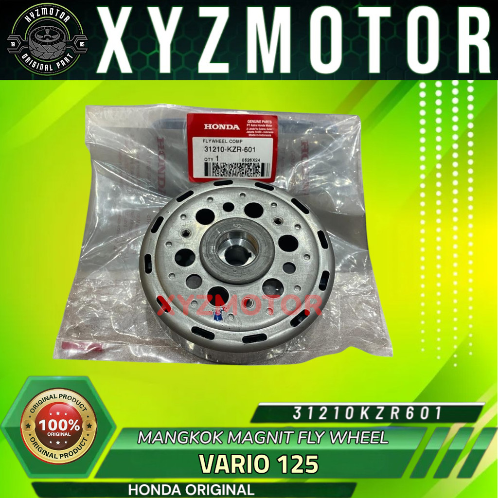 MANGKOK MAGNIT FLY WHEEL COMP MAGNET VARIO 125 HONDA 31210-KZR-601 ORIGINAL ASLI HONDA