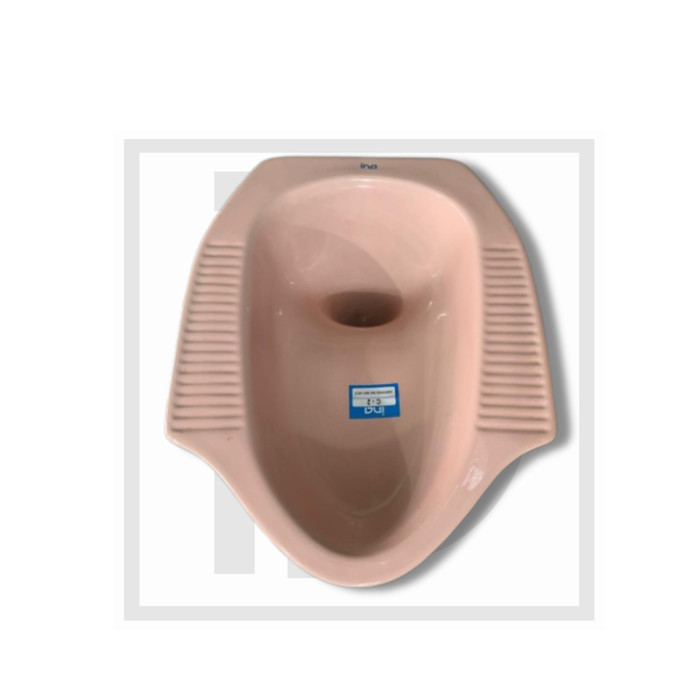 Kloset jongkok termurah INA C2 Warna  Closet jongkok INA C2 Warna WC jongkok INA C2 Warna - Pink