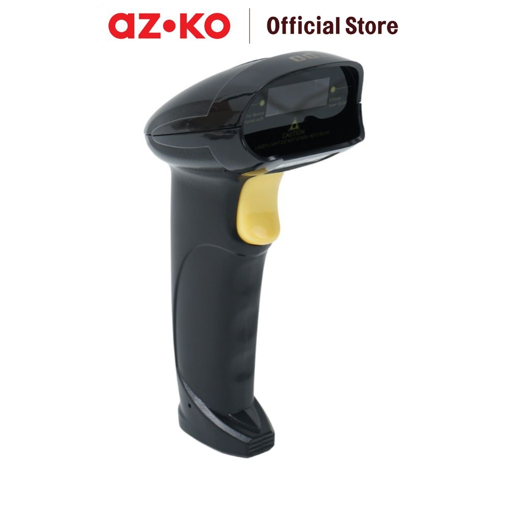 AZKO Odi Wired Laser Barcode Scanner X9100 Alat Pemindai Barcode Sistem Pendeteksi Kode Batang Perle