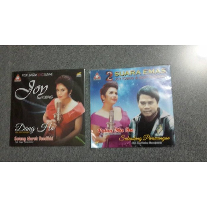 2 VCD Joy Tobing pop batak terbaik