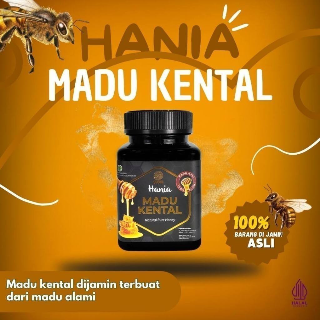 

TERMURAH Madu Kental Hania- HNI HPAI - Murni Dari Nectar Buah Longan Rendah Kadar Air VS24 HPAI04